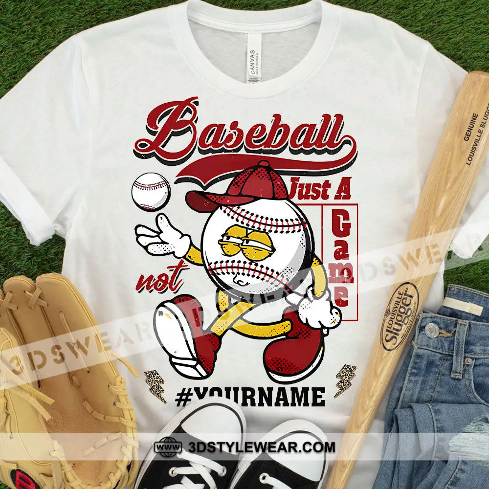 Baseball Is Not Just A Game Personalized T-Shirt Gift For Lovers Apparel