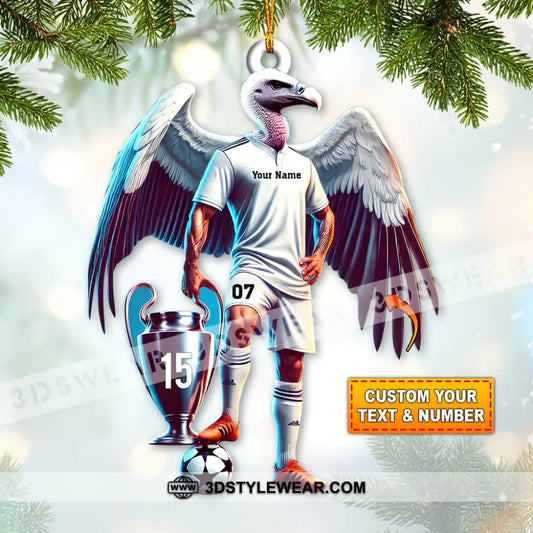 Custom Name Emirates Ornament Christmas Gift For Football Lover