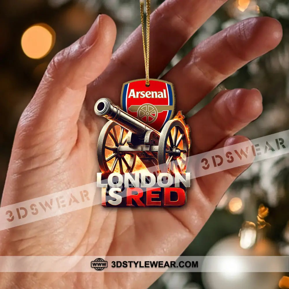 Custom Name The Gunners Ornament Christmas Gift For Lover