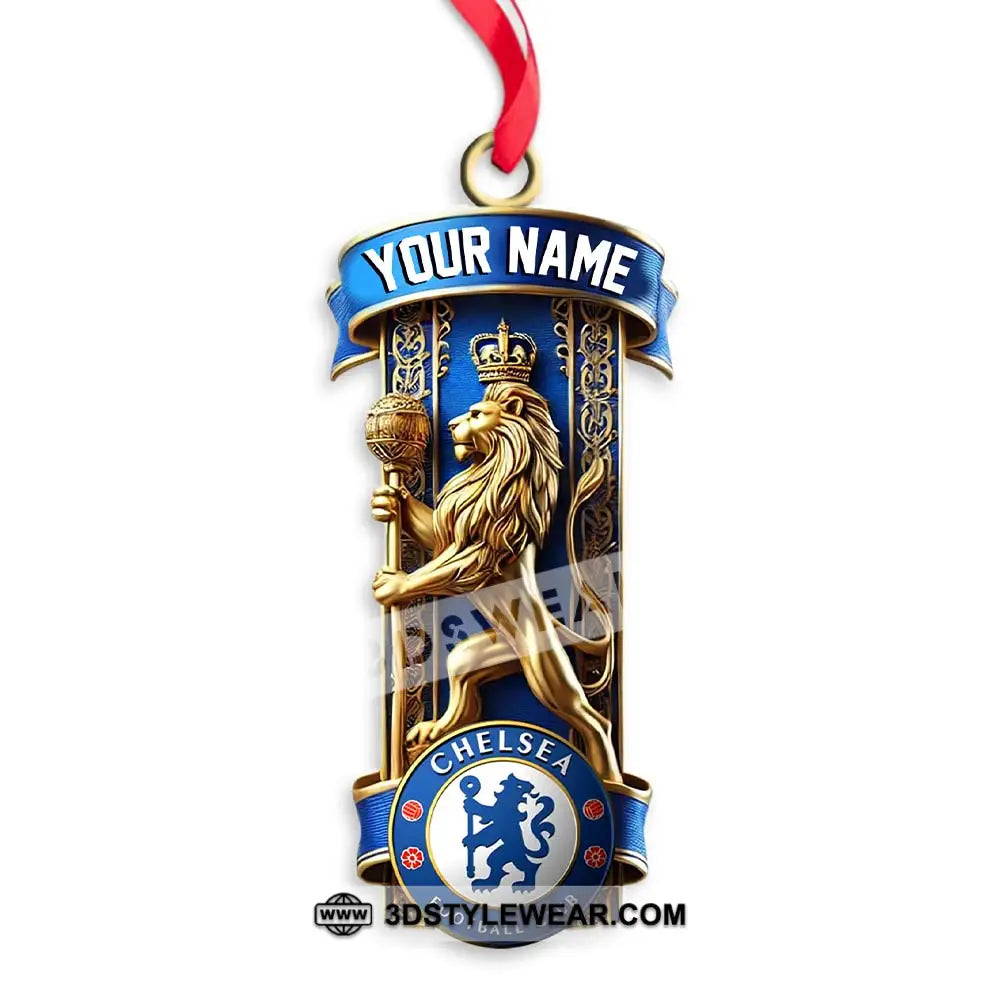 Custom Ornament The Blue Chelsea Christmas Decor