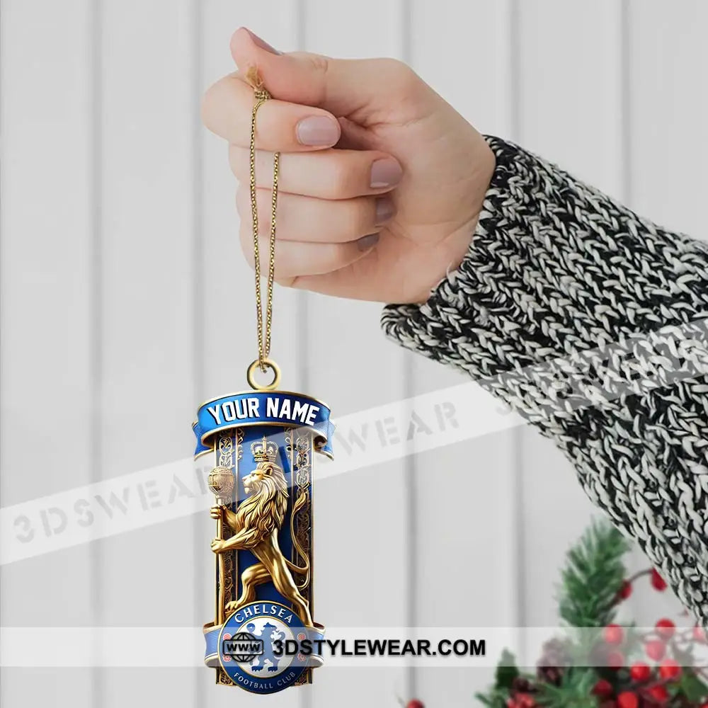 Custom Ornament The Blue Chelsea Christmas Decor