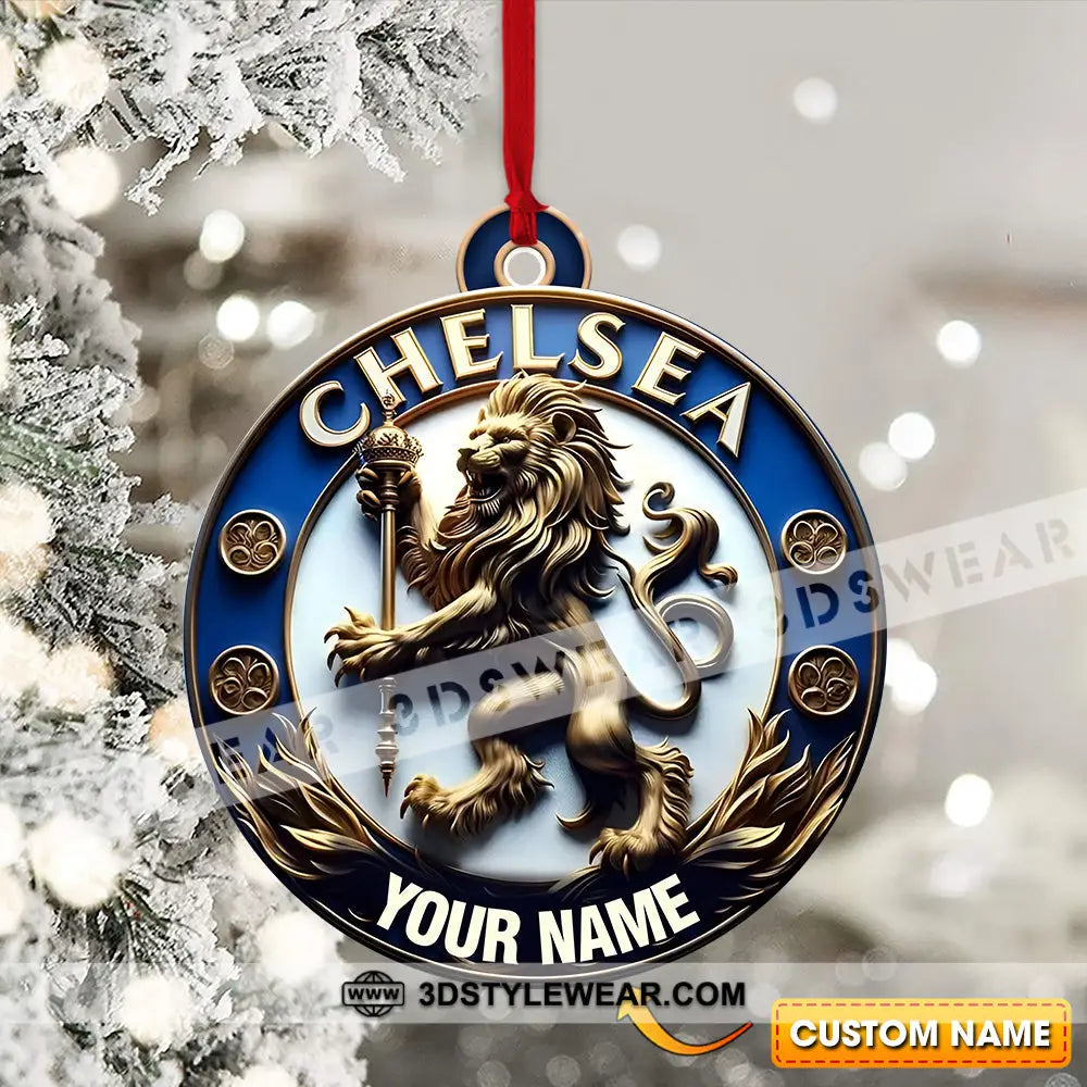 Custom Ornament The Blues Football Club Christmas Decor 3.54’’ / 1