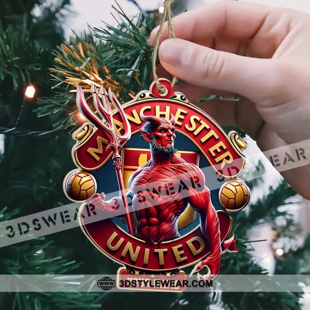 Custom Ornament The Red Devil Christmas Decor