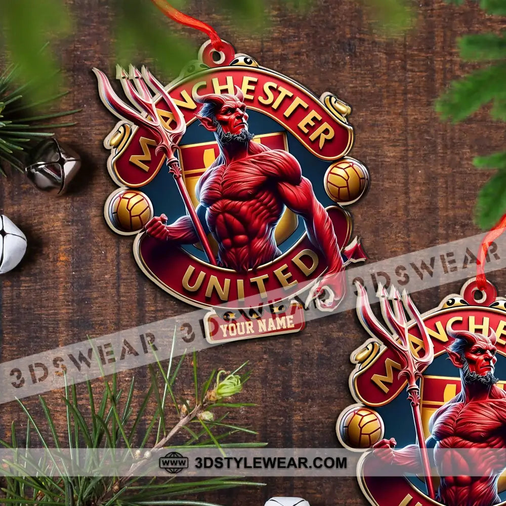 Custom Ornament The Red Devil Christmas Decor