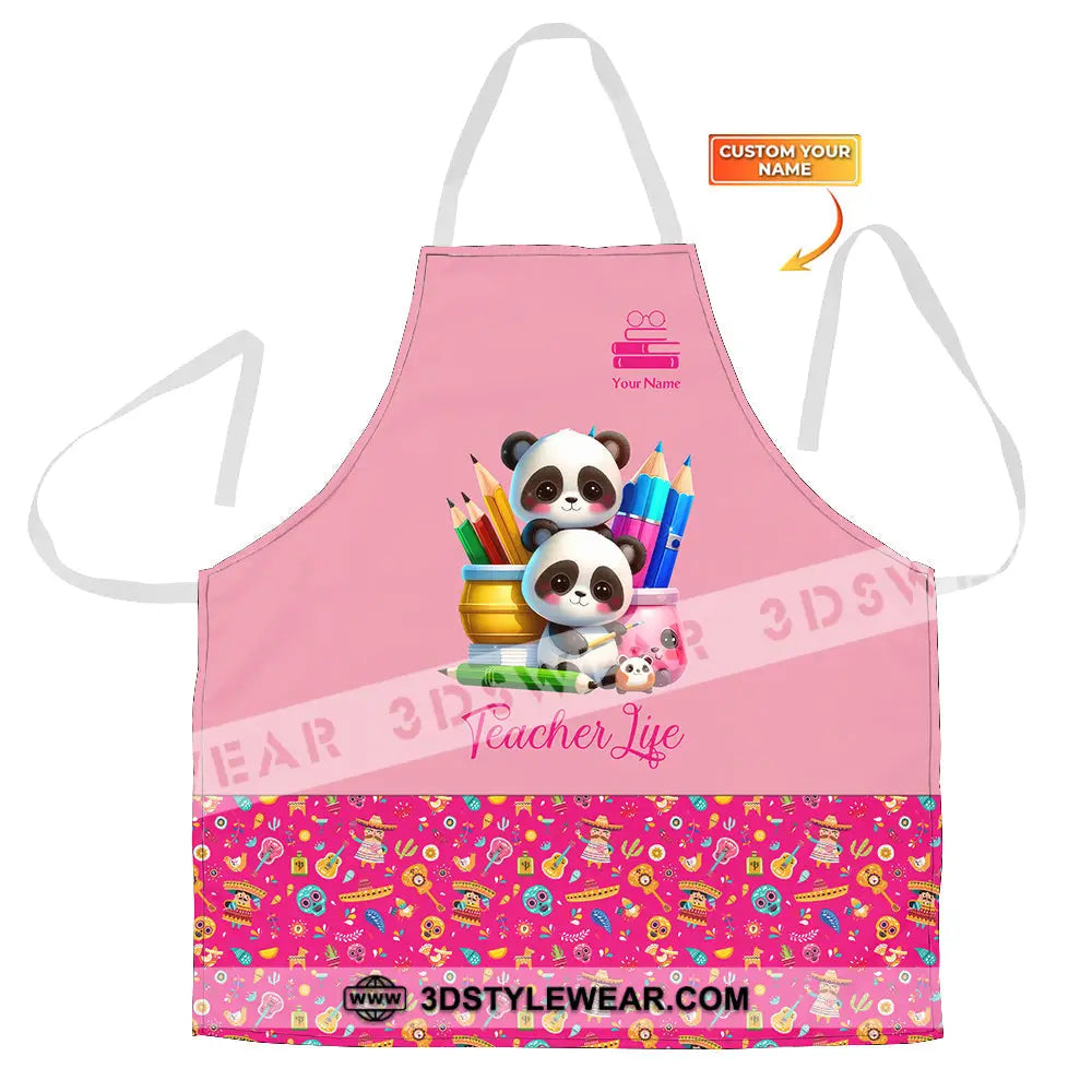 Personalized Apron Teacher Joymuu Cooking Apparel Chef