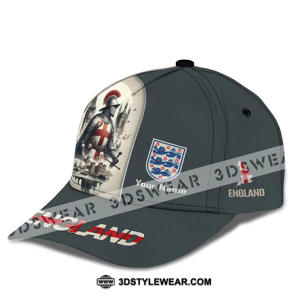 Unisex Cap Custom Name 3D - England Chevalier