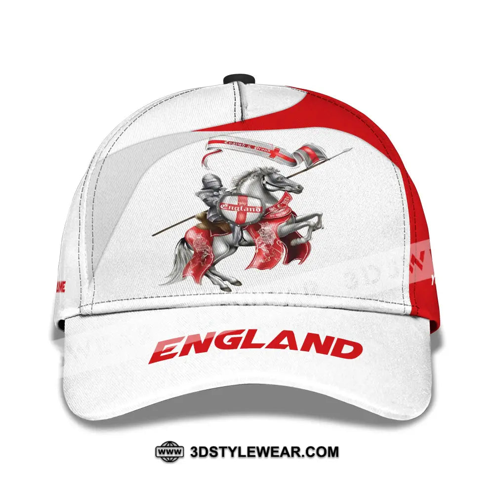 Unisex Cap Custom Name England Horseman