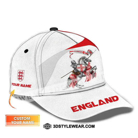 Unisex Cap Custom Name England Horseman