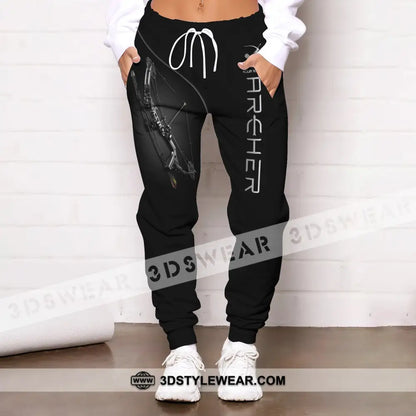 Unisex Clothing Custom Archery Jogger Pants Gift For Lovers