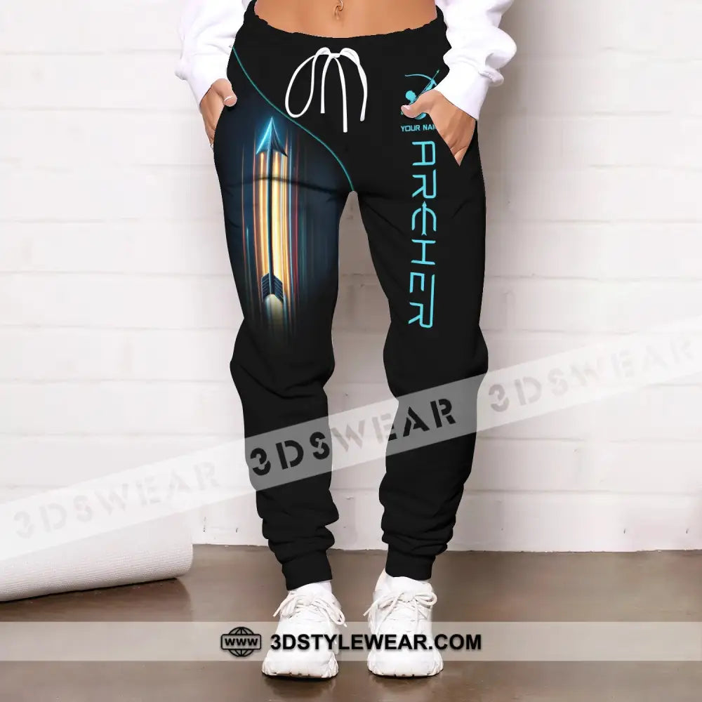 Unisex Clothing Custom Archery Jogger Pants Gift For Lovers