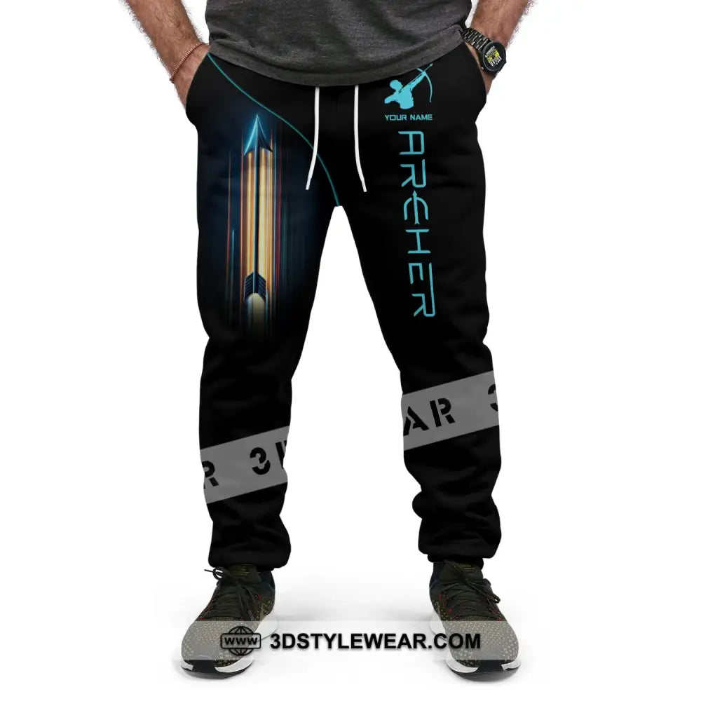 Unisex Clothing Custom Archery Jogger Pants Gift For Lovers