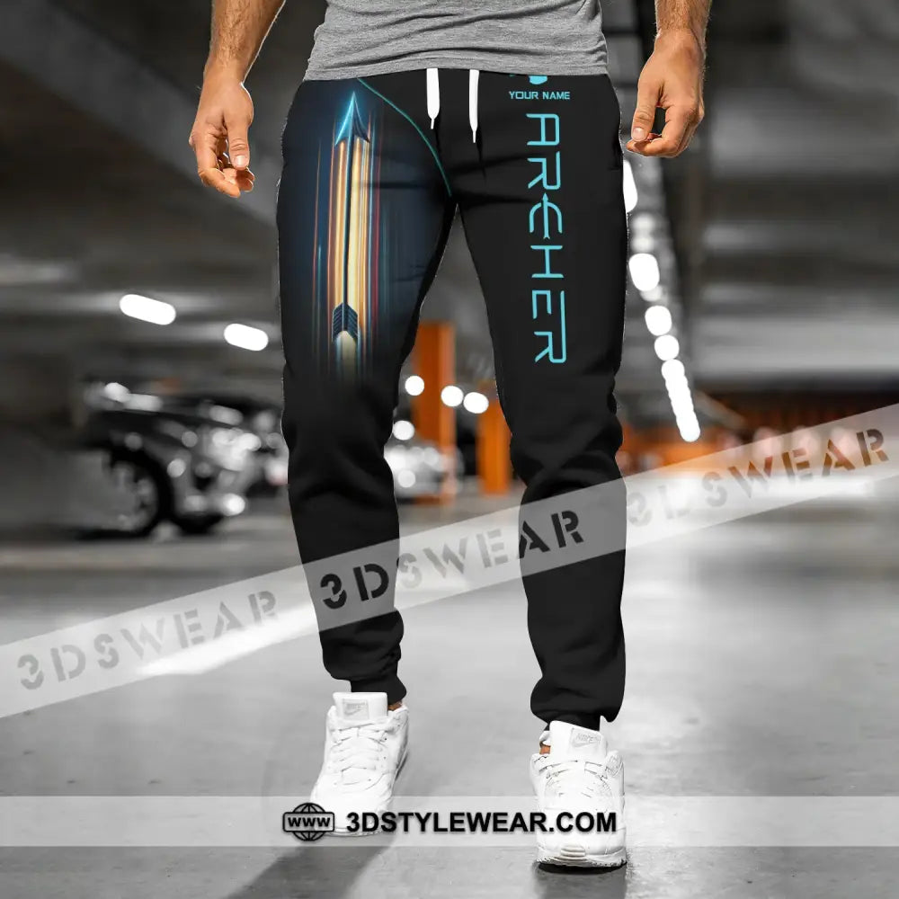 Unisex Clothing Custom Archery Jogger Pants Gift For Lovers