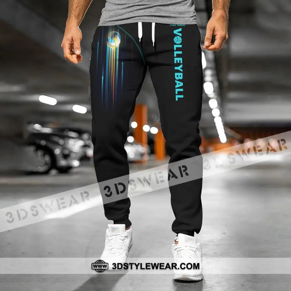 Unisex Clothing Custom Volleyball Jogger Pants Gift For Lovers