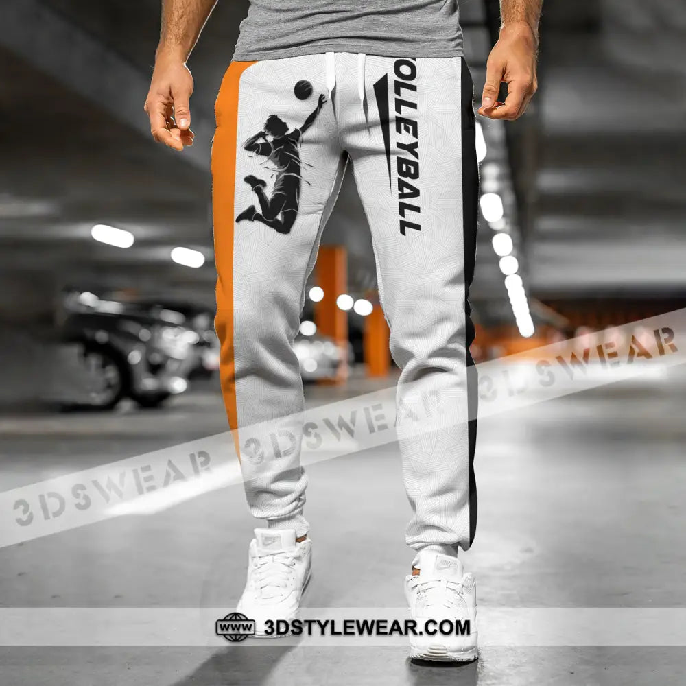 Unisex Clothing Custom Volleyball Jogger Pants Gift For Lovers