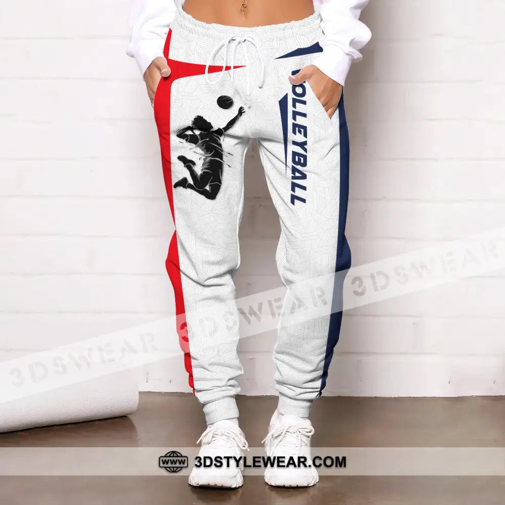 Unisex Clothing Custom Volleyball Jogger Pants Gift For Lovers