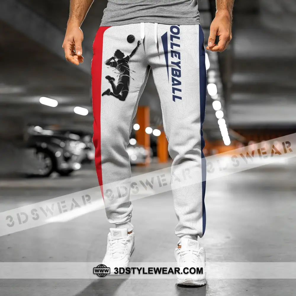 Unisex Clothing Custom Volleyball Jogger Pants Gift For Lovers