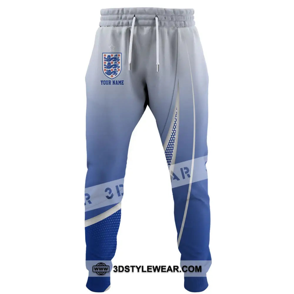 Unisex Pants - Custom Name And Number England Euro 2024