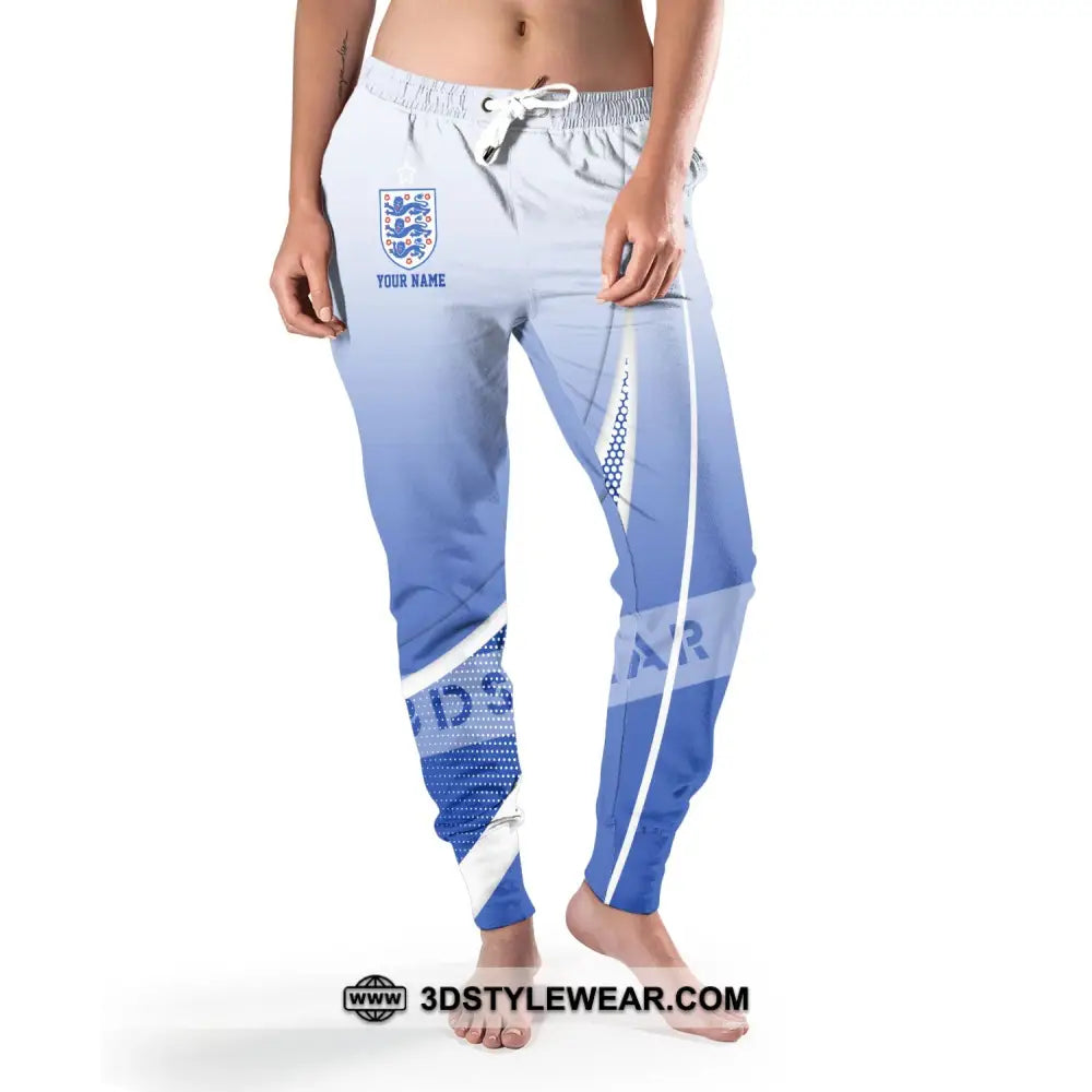 Unisex Pants - Custom Name And Number England Euro 2024