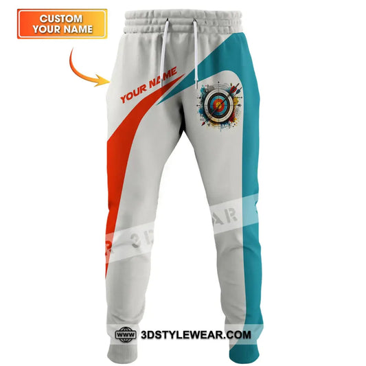 Unisex Pants - Custom Name Archery Sport Classic S