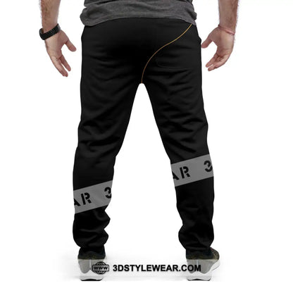 Unisex Pants - Custom Name Fire Bowling