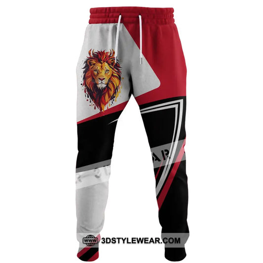 Unisex Pants - Custom Name Shirt England Lion Clothing S