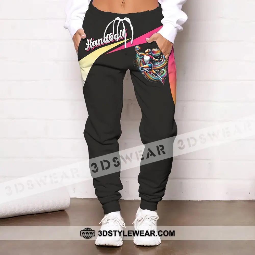 Unisex Pants - Hot Pink Handball Sport