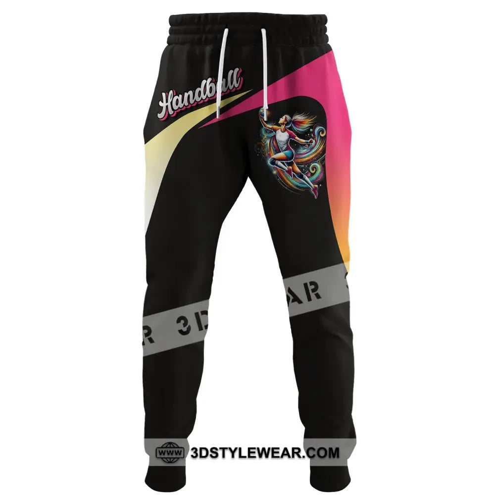 Unisex Pants - Hot Pink Handball Sport S