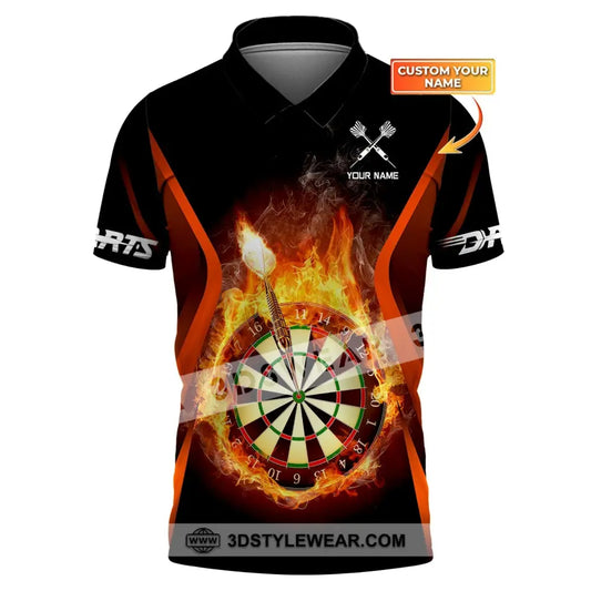 Unisex Shirt Custom Darts Polo Hoodie Team T-Shirt Gift For Players / S