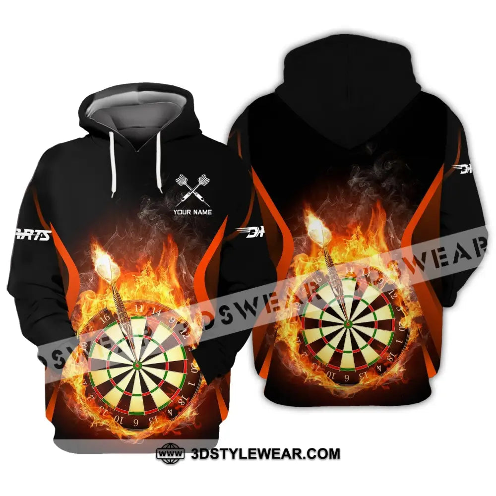 Unisex Shirt Custom Darts Polo Hoodie Team T-Shirt Gift For Players / S