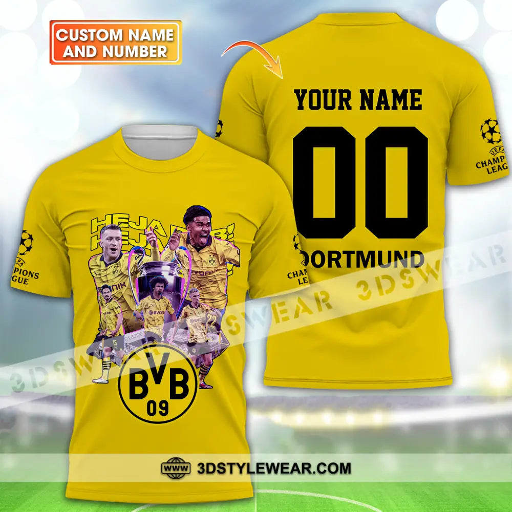 Unisex Shirt - Custom Name And Number Der Bvb C1 T-Shirt