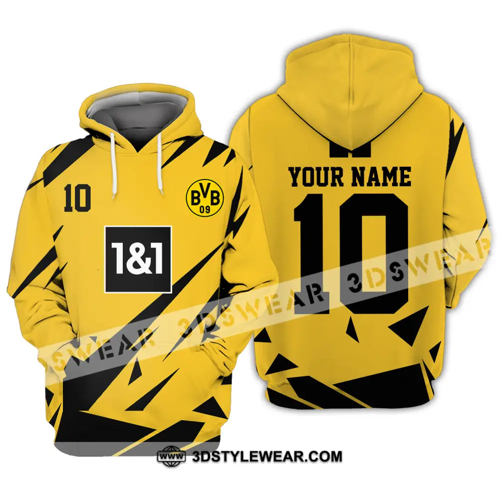 Unisex Shirt - Custom Name And Number Der Bvb Lover Hoodie / S T-Shirt