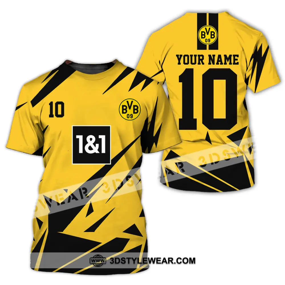 Unisex Shirt - Custom Name And Number Der Bvb Lover T-Shirt / S T-Shirt