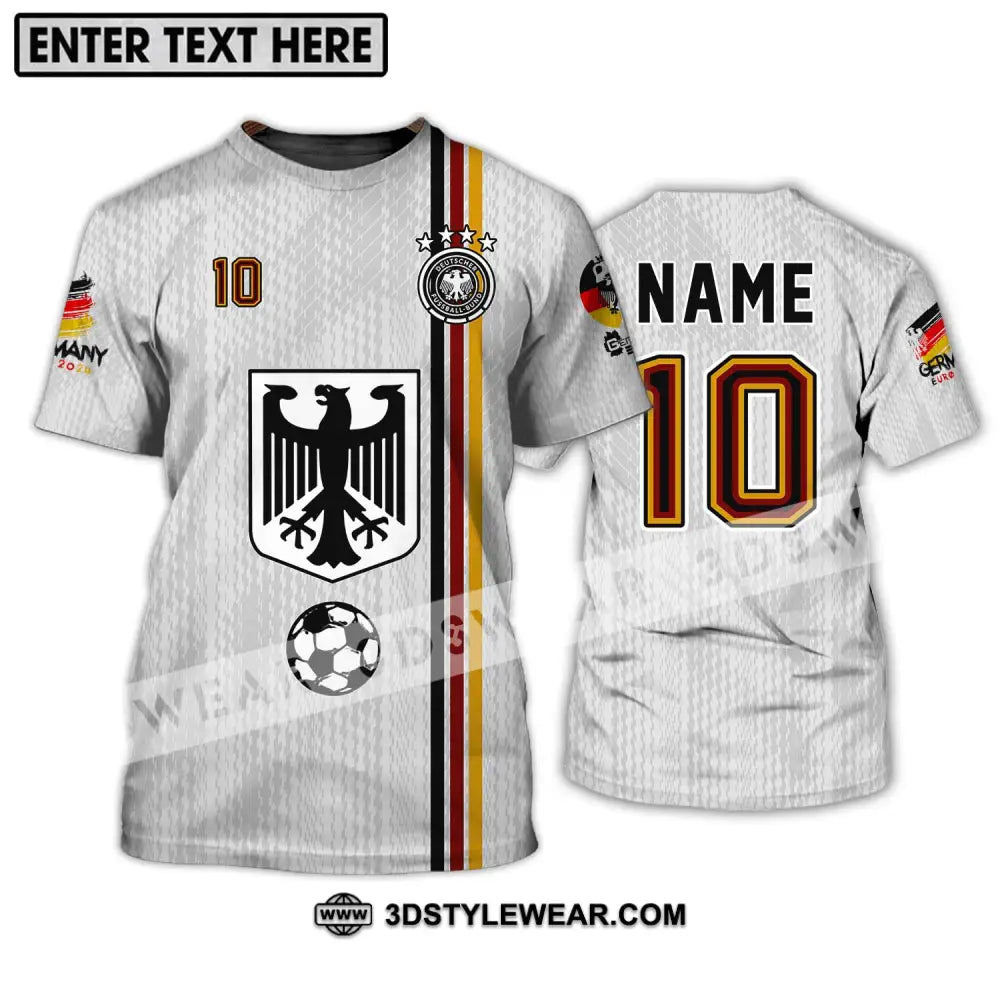 Unisex Shirt - Custom Name And Number Euro 2024 German T-Shirt / S T-Shirt