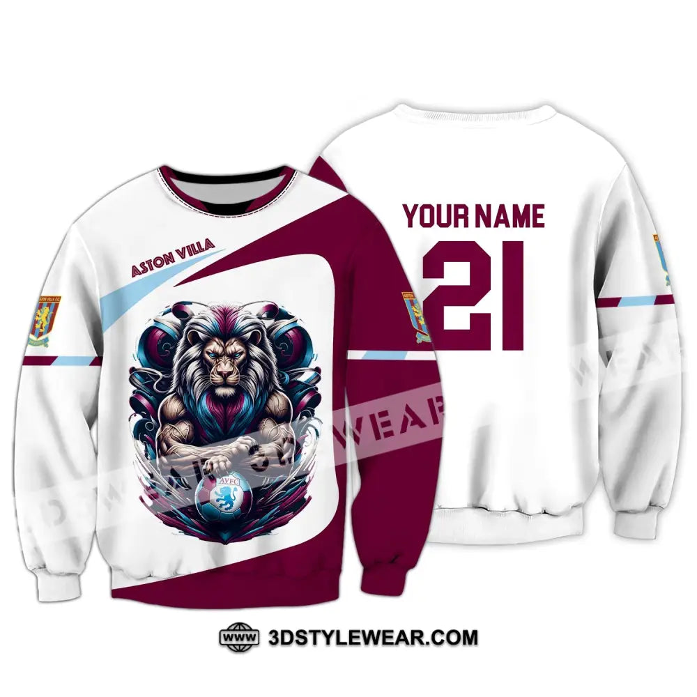 Unisex Shirt - Custom Name And Number Fc Avl Long Sleeve / S T-Shirt