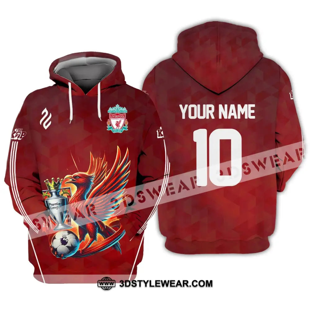 Unisex Shirt - Custom Name And Number Fc Kop Hoodie / S T-Shirt