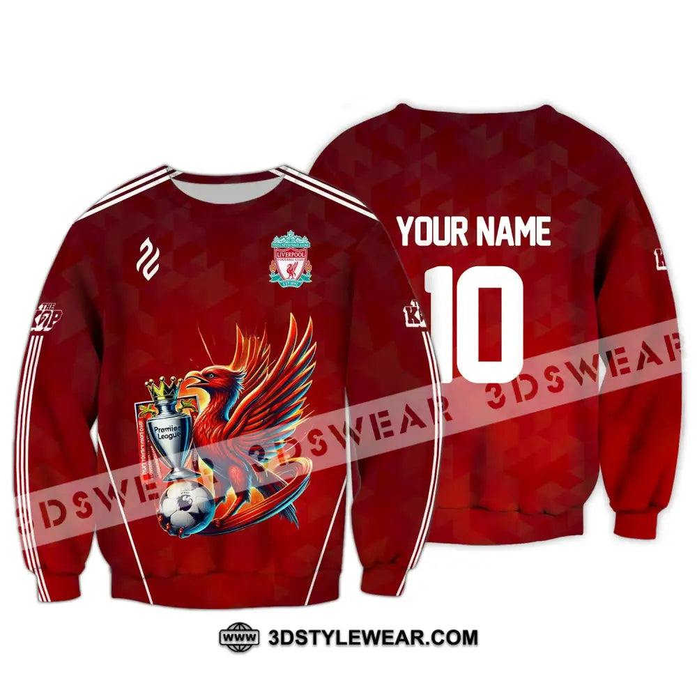 Unisex Shirt - Custom Name And Number Fc Kop Long Sleeve / S T-Shirt