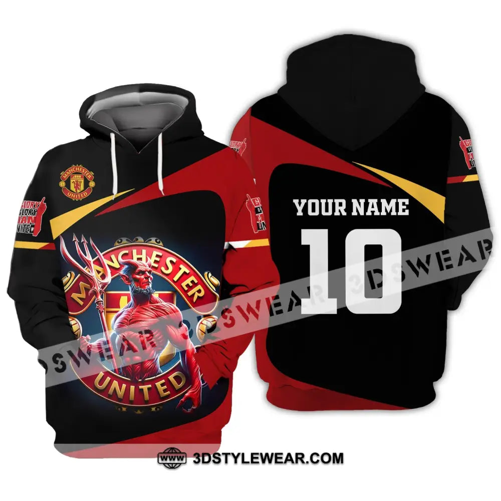 Unisex Shirt Custom Name And Number Football Euro 2024 Mufc Polo Long Sleeve Hoodie / S T-Shirt