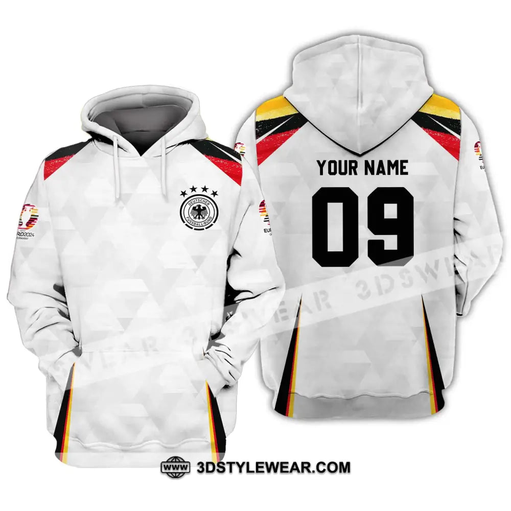 Unisex Shirt - Custom Name And Number Germany Euro 2024 Hoodie / S T-Shirt