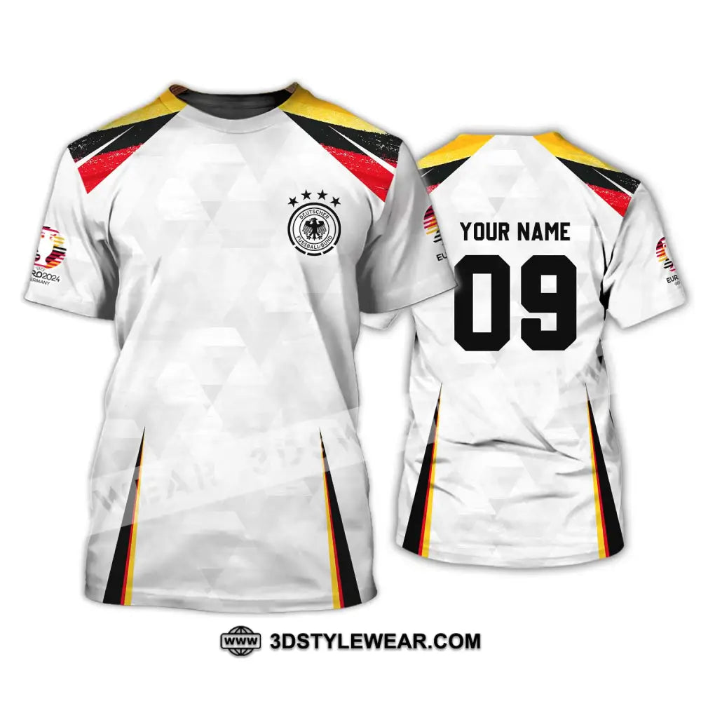 Unisex Shirt - Custom Name And Number Germany Euro 2024 T-Shirt / S T-Shirt