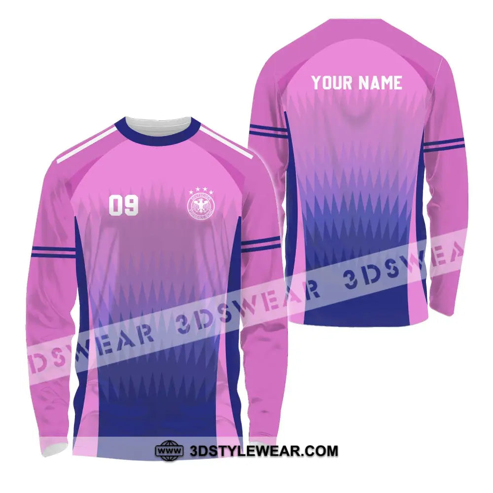 Unisex Shirt - Custom Name And Number Germany National Team Long Sleeve / S T-Shirt