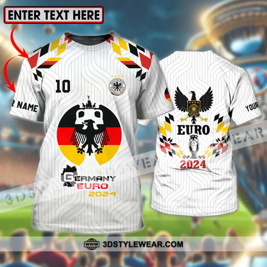 Unisex Shirt - Custom Name And Number Germany Team Euro 2024 T-Shirt