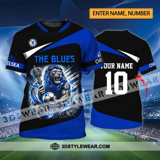 Unisex Shirt - Custom Name And Number The Blues Fc T-Shirt