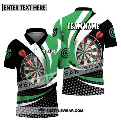 Unisex Shirt - Custom Name And Team Darts Lover Polo / S T-Shirt