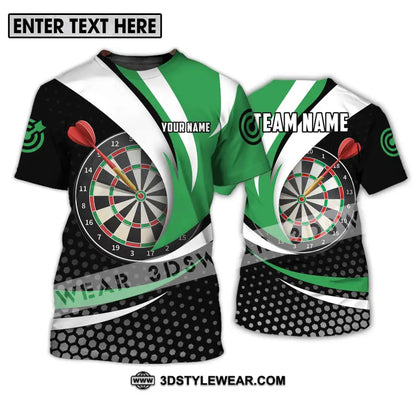 Unisex Shirt - Custom Name And Team Darts Lover T-Shirt / S T-Shirt