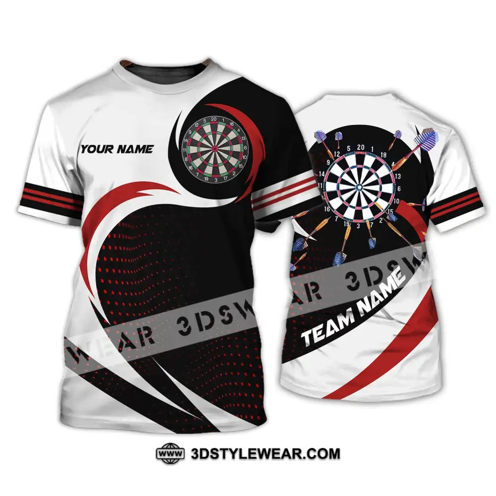 Unisex Shirt - Custom Name And Team Darts T-Shirt / S T-Shirt