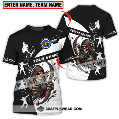 Unisex Shirt - Custom Name And Team Death Archery T-Shirt