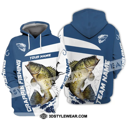 Unisex Shirt - Custom Name And Team Fishing Classic Hoodie / S T-Shirt