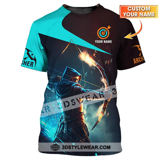 Unisex Shirt - Custom Name Archer Hero Shirt T-shirt