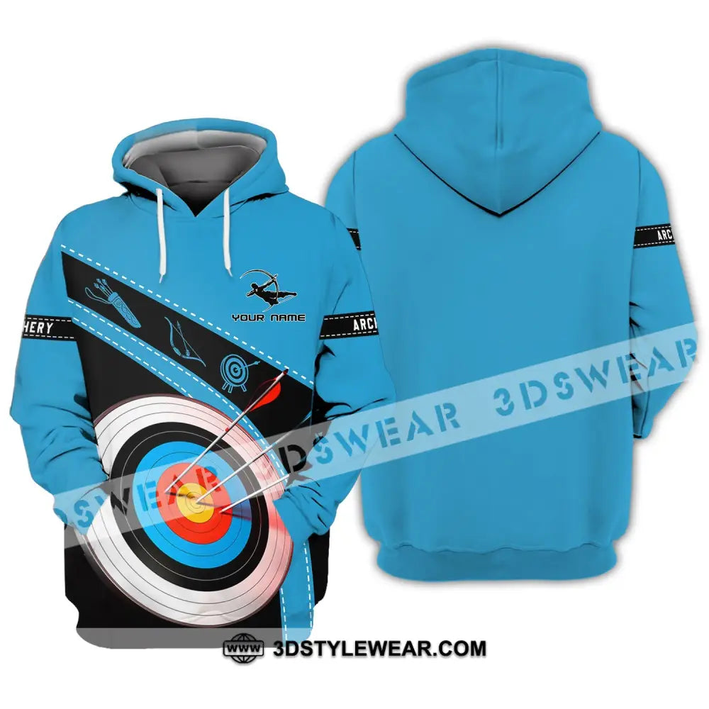 Unisex Shirt - Custom Name Archery Lover Hoodie / S T-Shirt