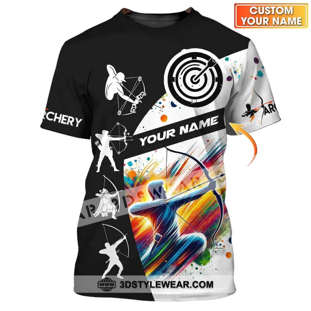 Unisex Shirt - Custom Name Archery T-Shirt